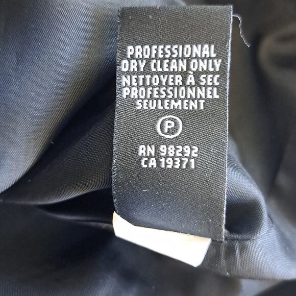 TIBI Metallic Jacquard Cocktail Party Sheath Mini Dress 4 Black Lilac Structured - Picture 12 of 12